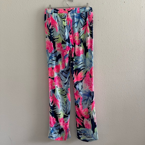 Lilly Pulitzer Madeira Floral Print Pants Size 4 - Picture 8 of 10
